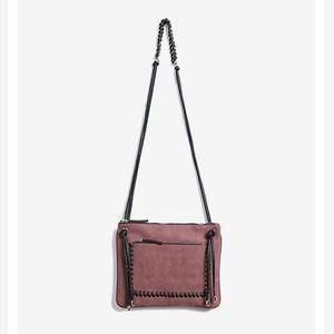 Faux Nubuck Crossbody